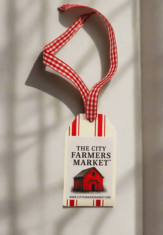 The City Farmers Market Brand Tags - set of 2 - EPOQUE