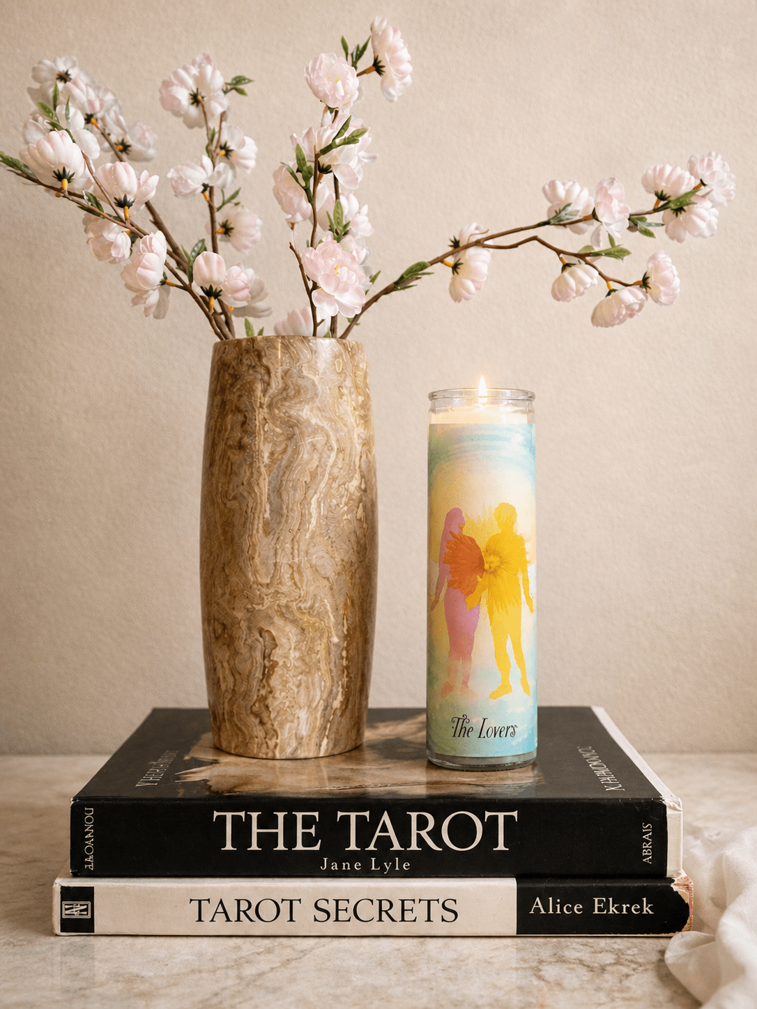 "The Lovers" Zodiac Soy Ritual Candle - EPOQUE