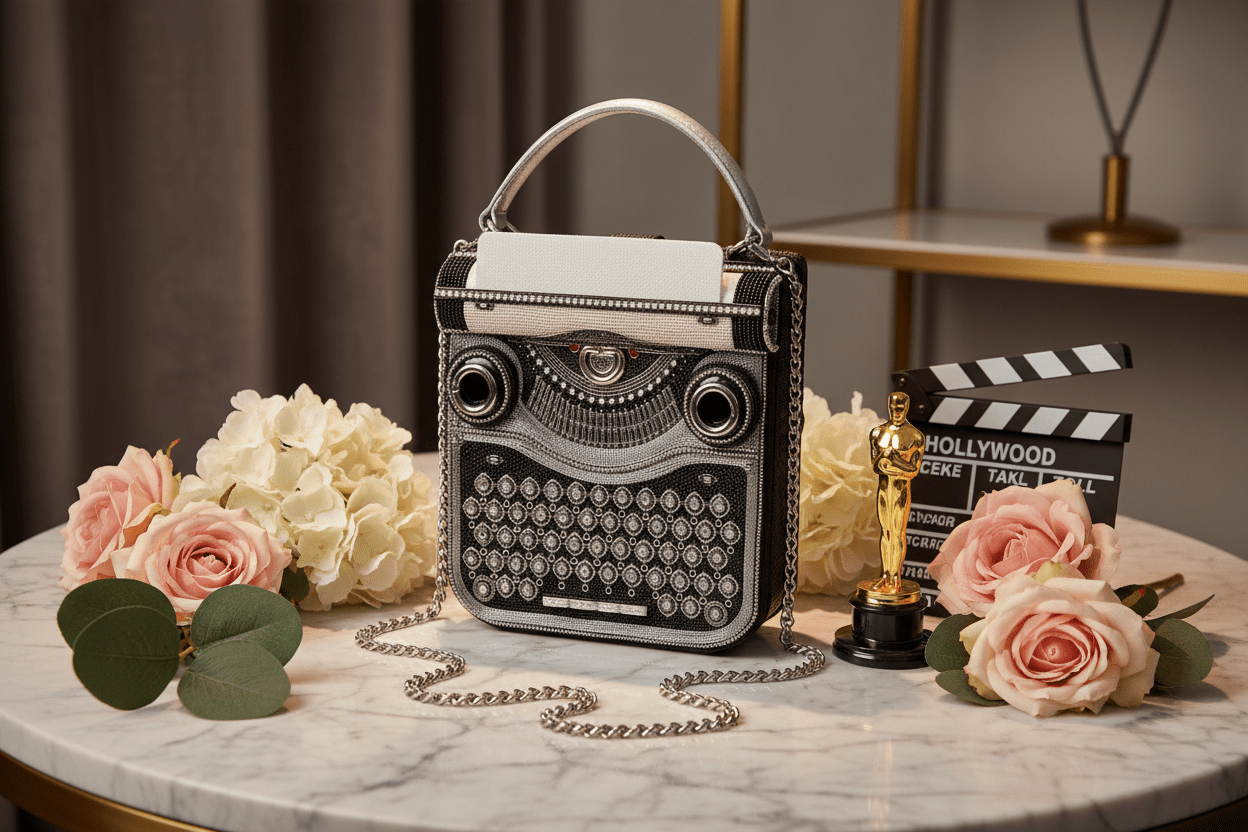 Timmy Woods Hand Beaded Hollywood Collectors Crossbody Purse - EPOQUE