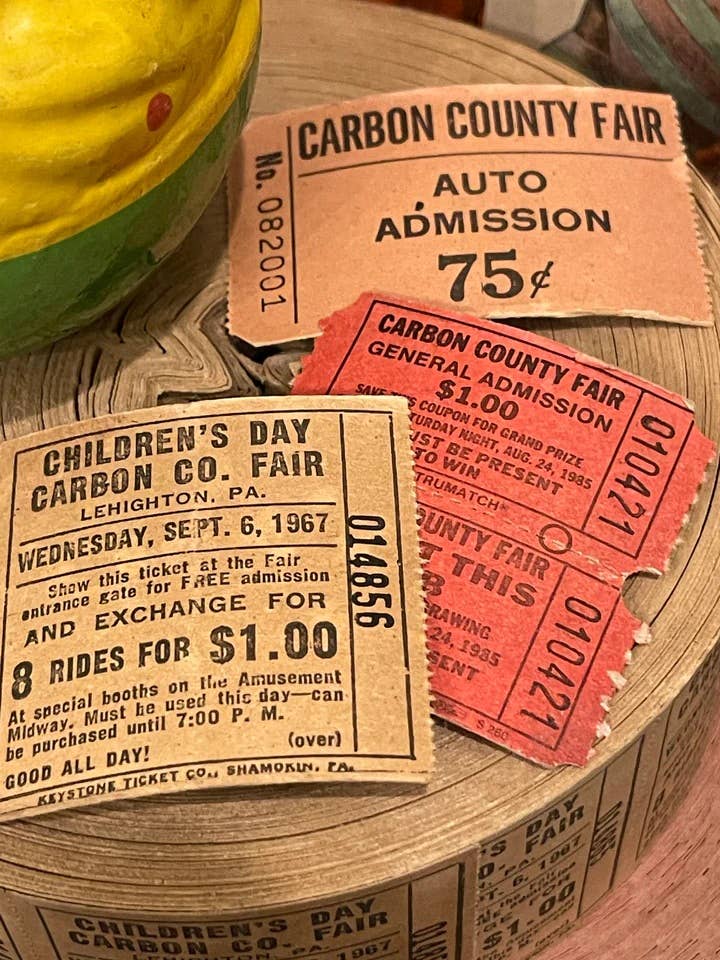 Vintage Fair Tickets Set of 10 - EPOQUE