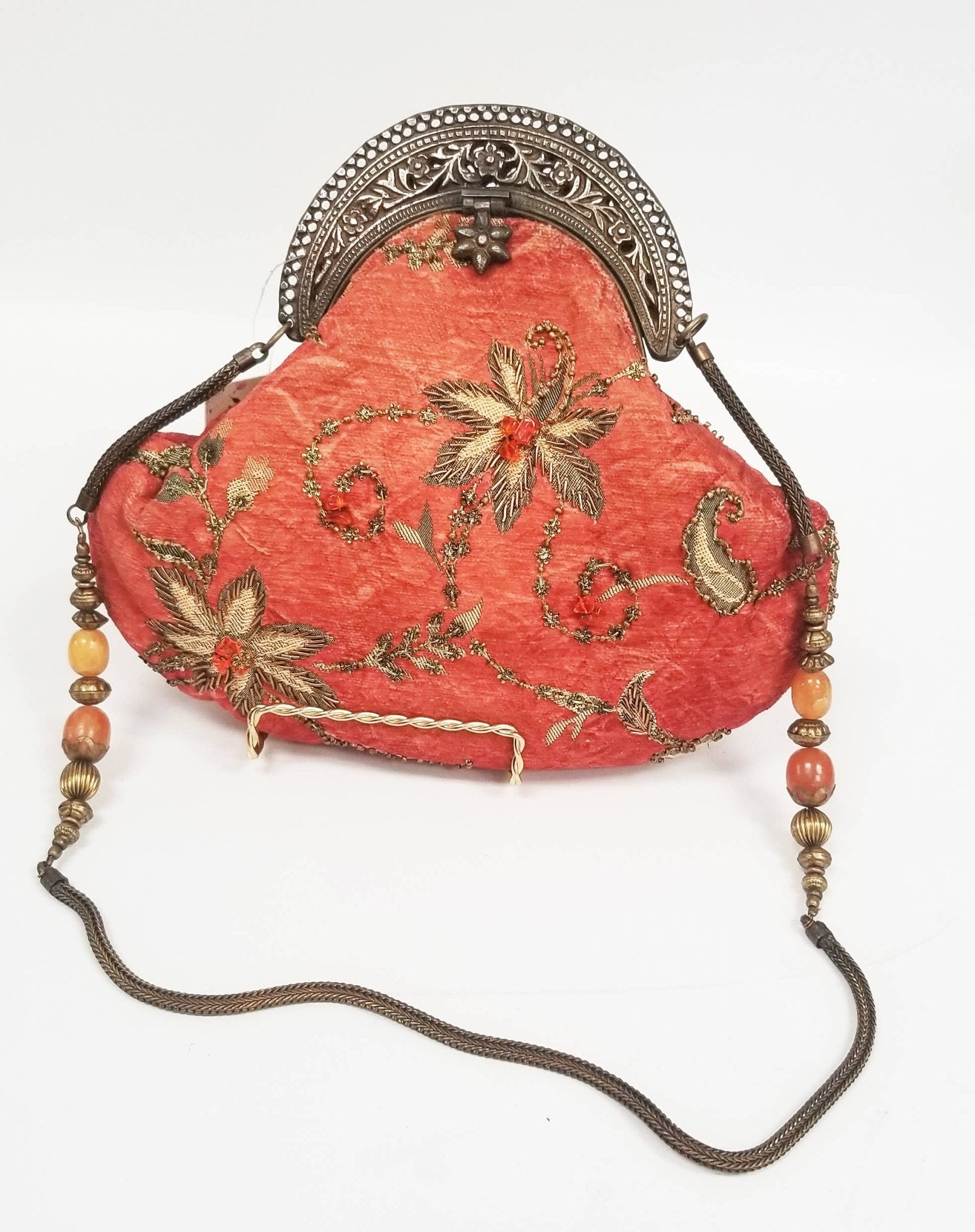VINTAGE FRAME BAG TAPESTRY ORANGE 21034 - EPOQUE