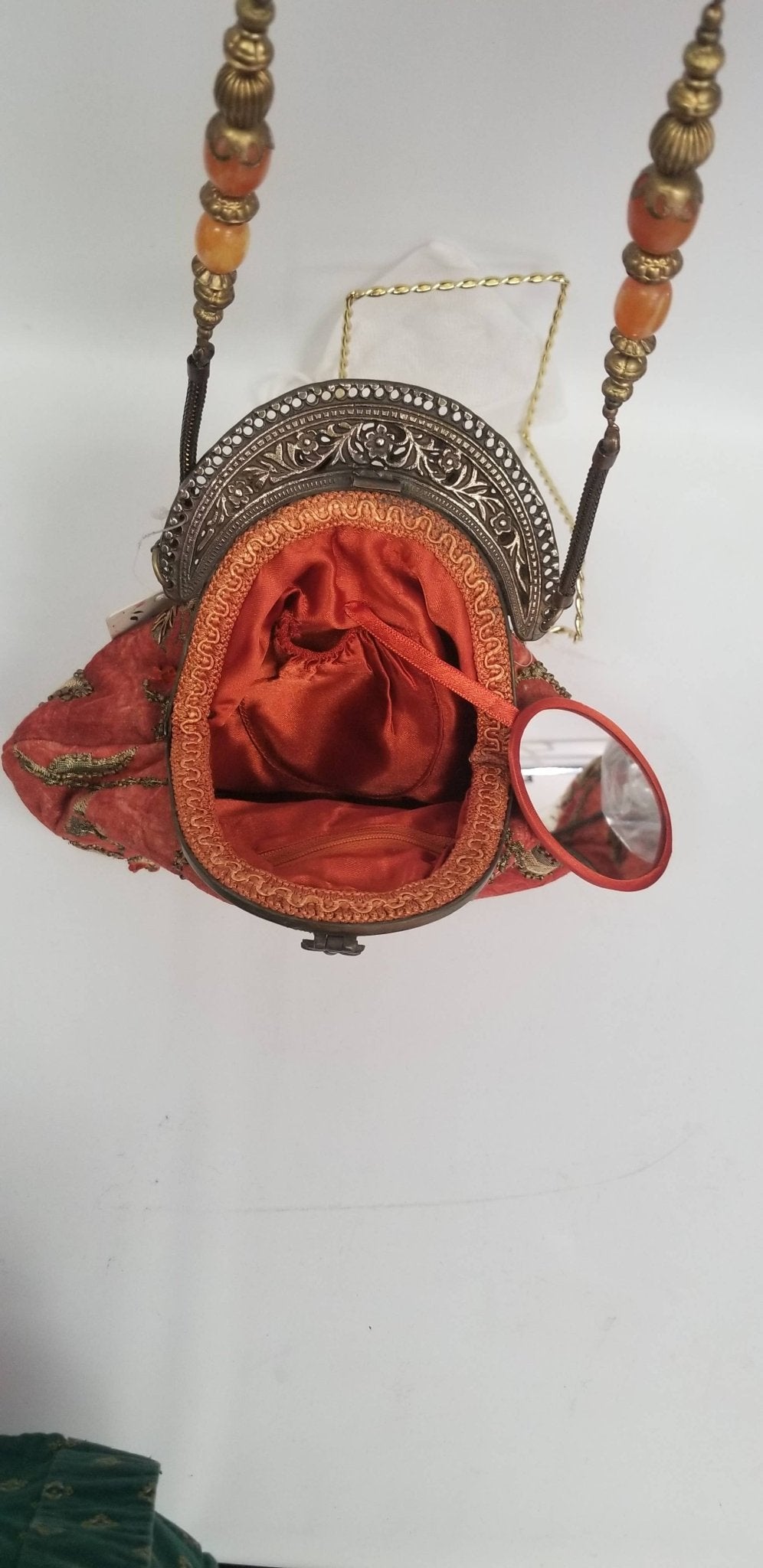 VINTAGE FRAME BAG TAPESTRY ORANGE 21034 - EPOQUE