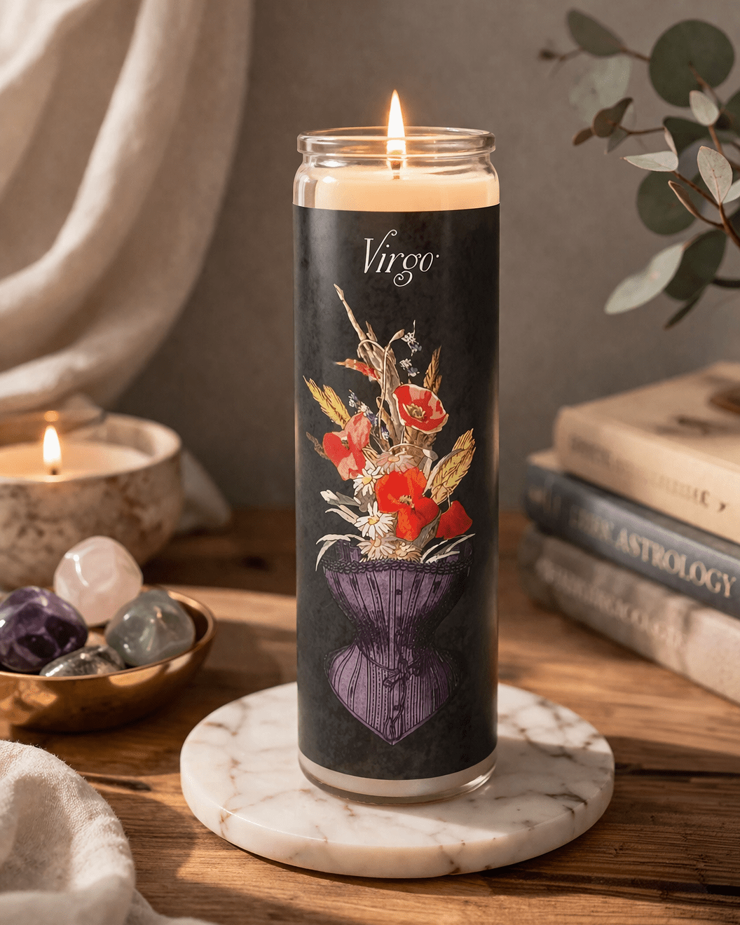 "Virgo" Zodiac Soy Ritual Candle - EPOQUE