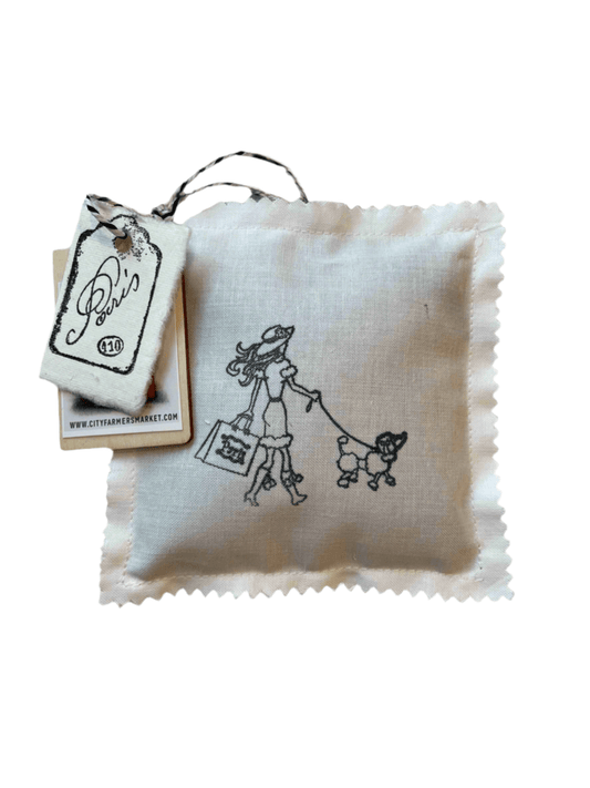 Walk in Paris Lavender Sachet 5”x5” - EPOQUE