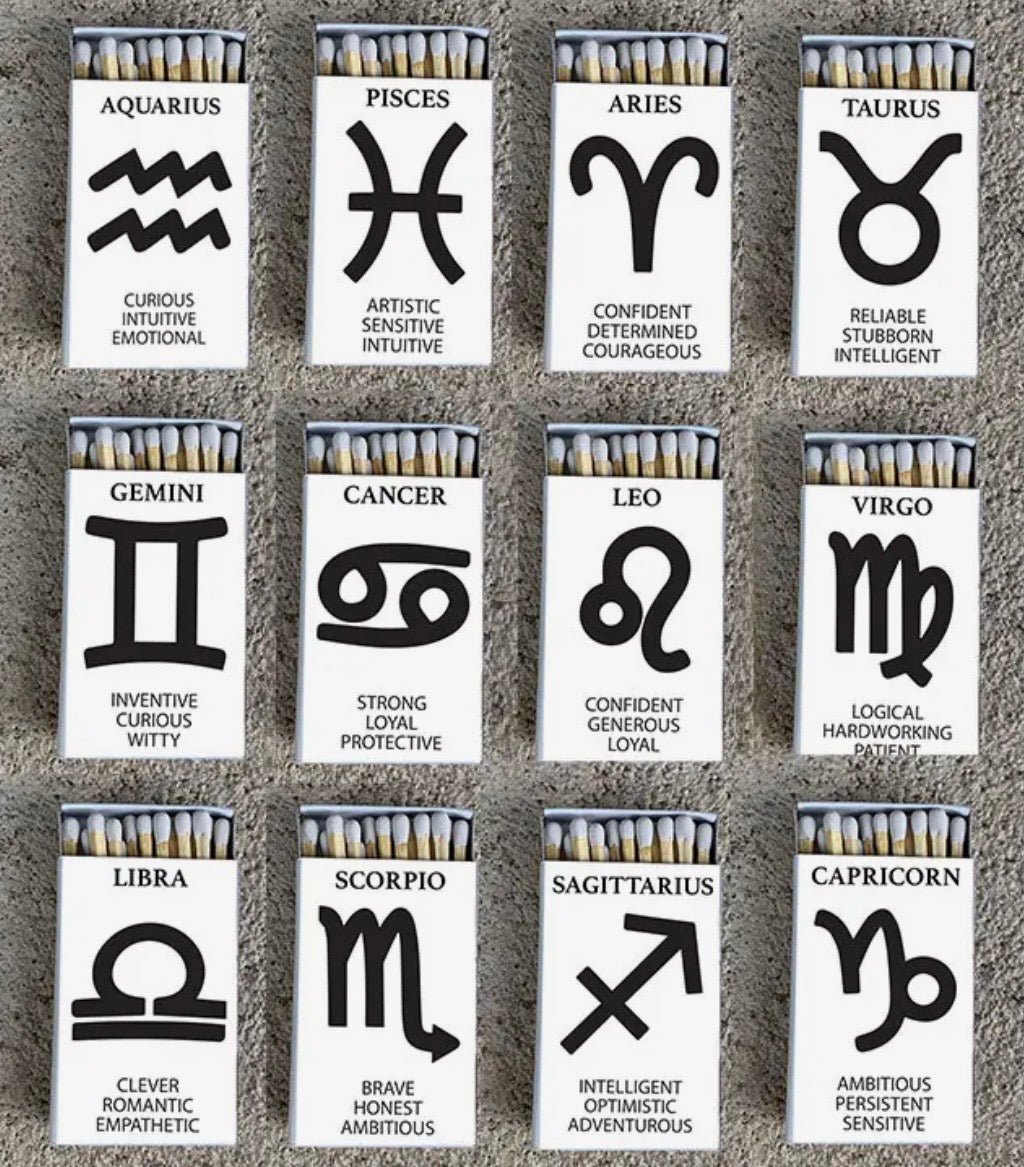 Zodiac Matches - EPOQUE